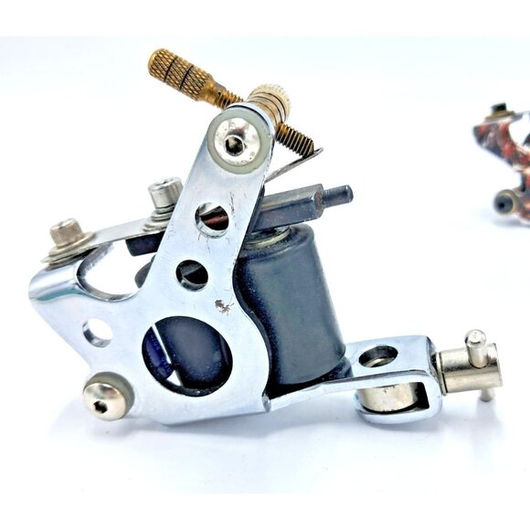 Coil Tattoo Machines- Lot of 5 - Includes 1  Hildbrandt - Untested - Picture 7 of 12